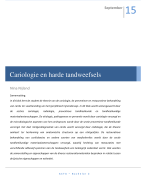 Tandheelkunde samenvatting Cariologie en harde tandweefsels Bachelor 2