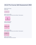 ACLS Pre-Course Self-Assessment 2024