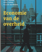 Economie van de overheid Samenvatting 