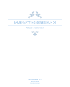 samenvatting geneeskunde