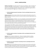 Applied Psychology