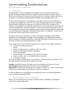 Samenvatting Tentamen Zandlandschap 