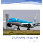 ATPL Theory - Operational Procedures 