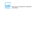 LOI gespecialiseerd pedagogisch medewerker - Basis kerntaak 2 Examenopdracht 2: Kwaliteit eigen werkzaamheden 
