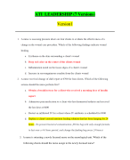 ATI Leadership Proctored Exam NGN 2023 (7 New Versions) 100% Verified Question & Answers)