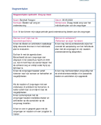Stagewerkplan Zorg op maat