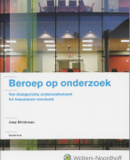 Beroep op onderzoek Samenvatting 