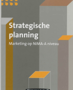 Strategische planning Leerboek Samenvatting