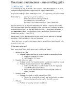 Duurzaam Ondernemen Samenvatting 20142015 Karel de Grote-Hogeschool