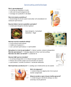 Samenvatting cel-en weefselbiologie: partim weefselbiologie