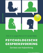 Psychologische gespreksvoering een basis voor hulpverlening 