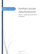 bijeenkomst 3 portfolio sociale zekerheidsrecht behaald punt 8 