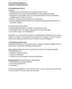 Samenvatting AK Hoofdstuk 4 Stedelijke gebieden   