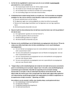 Oefentoets Sociologie