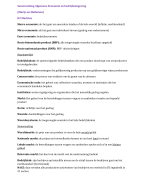 Algemene economie en bedrijfsomgeving
