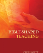Summary of Bible Shaped Teaching