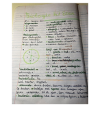 Samenvatting Biologie Nectar H7, 2/3 vwo