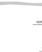 Lesvoorbereidingen OGPB