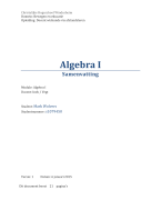 Lineaire diophantische vergelijkingen, algebra en bewijzen. Hoofdstuk 3