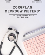 Zorgplan voorbeeld semester 1 verpleegkunde