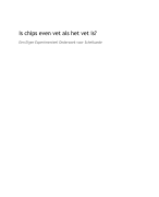 Scheikunde onderzoek