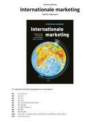 Samenvatting Internationale Marketing Svend Hollensen