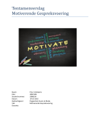 Motiverende Gespreksvoering