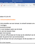 Koken technieken 