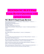 2023-2024-nc-blet-final-exam-review-questions-with-correct-answers updated latest