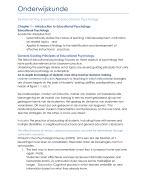 Essentials of educational psychology H 1 tot en met 5