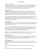 Marketing kotler samenvatting