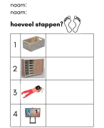 werkblad meten voeten