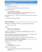 Samenvatting Theorethische orthopedagogie 