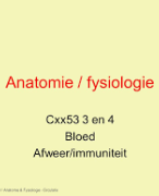 Anatomie opdracht + antwoorden 