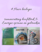Samenvatting biologie 4H hoofdstuk 5 paragraaf 1