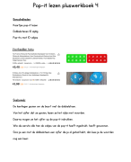 Pop-it lezen pluswerkboek 4