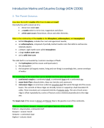 AEW-23306 Introduction Marine and Estuarine Ecology