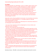 Samenvatting Organisatiekunde