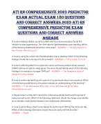 NSG 6005 WEEK 3 QUIZ QUESTIONS AND CORRECT ANSWERS VERIFIED LATEST 2023-2024 GRADE A +