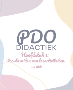 Didactiek, hoofdstuk 1