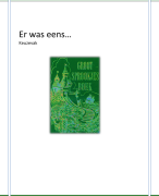 Keuzevak Er was eens