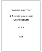 CROSSFIT CERTIFICATION COMPREHENSION ASSESSMENTS EXAM PACK