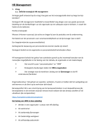 Human resources management