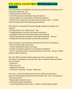 PEDS EXAM #1 ATI PRACTICE CH. 1 -8/35 QUESTIONS AND ANSWERS (A+)
