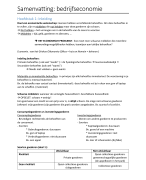 Bedrijfseconomie KMO1