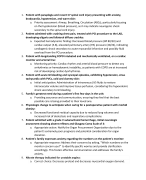 CCRN 2024-2025 Leaked definitions from  the CCRN exam 1