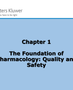 Power point notes for Chapter 1 Frandsen & Pennington: Abrams' Clinical Drug Therapy: Rationales for