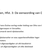 Historische contexten h3: de eenwording van Duitsland
