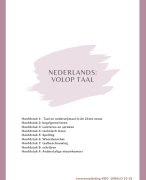 Nederlands: Volop Taal