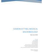 Samenvatting Mims' Medical Microbiology